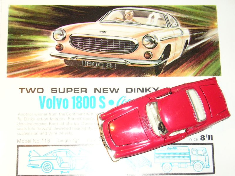Volvo P1800 model cars collector toys samlarleksaker modellbilar